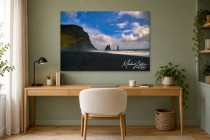 Iceland Black Beach 
